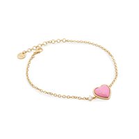 Bracelet Rue des Mille Femme BON-BON in Argent BRZ-025 M1 CUO R AU - BRZ-025 M1 CUO R AU